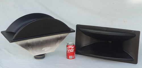 Large speaker horns with - speaker,