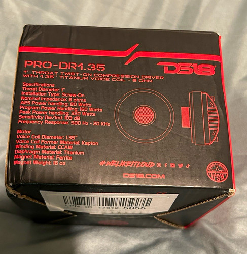 Ds18 pro dr1 twist - pro-dr1.35, twist-on