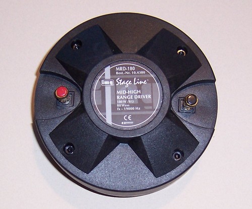 Monacor 8ω horn - monacor, drivers